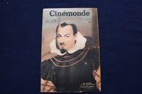 1946 OCT 1 CINEMONDE MAGAZINE - MARLENE DIETRICH - GIL ROLAND COVER - E 23957