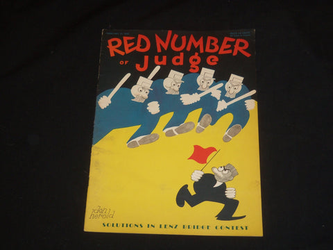 1932 FEBRUARY 13 JUDGE MAGAZINE - RED NUMBER - ST 5720