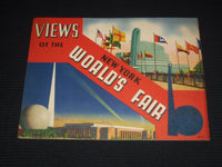 1939 VIEWS OF THE NEW YORK WORLD'S FAIR SOFTCOVER BOOK - NICE PRINTS - J 7355