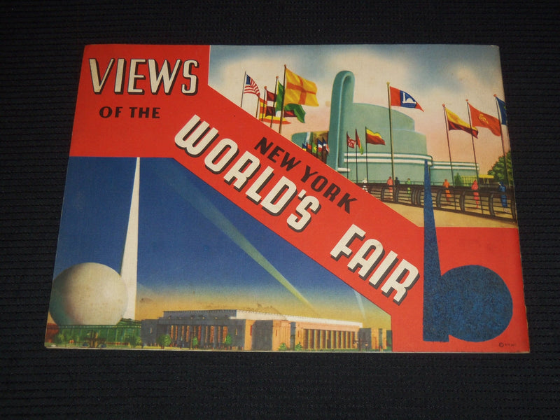 1939 VIEWS OF THE NEW YORK WORLD'S FAIR SOFTCOVER BOOK - NICE PRINTS - J 7355