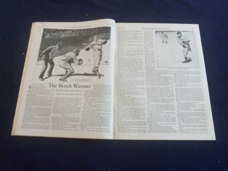 1932 AUGUST AMERICAN BOY MAGAZINE - THE RAIDERS BY JAMES SCHULTZ - ST 7071