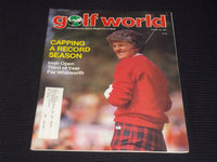 1984 OCTOBER 26 GOLF WORLD MAGAZINE - KATHY WHITWORTH FRONT COVER - E 6812