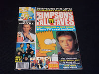 1990 THE SIMPSONS & FALL TV FAVES MAGAZINE - BART SIMPSON BUD BUNDY - E 15325