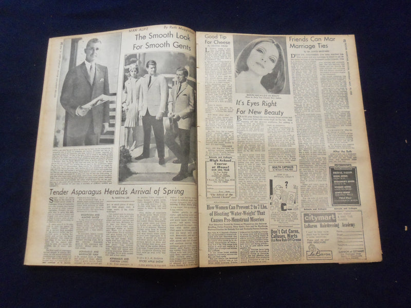 1965 MAY 10 BOSTON RECORD AMERICAN NEWSPAPER-LEGISLATORS JOB PROBE WARN- NP 6286