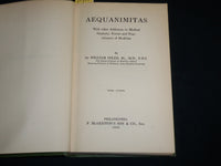 1932 AEQUANIMITAS BOOK BY SIR WILLIAM OSLER - THIRD EDITION - KD 7134