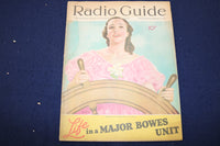 1936 MARCH 14 RADIO GUIDE MAGAZINE - WINIFRED CECIL COVER - E 9192