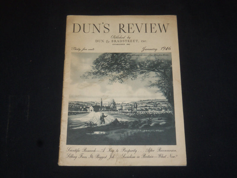 1946 JANUARY DUN'S REVIEW MAGAZINE - DUN & BRADSTREET - SP 5915