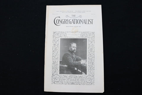 1897 OCTOBER 28 THE CONGREGATIONALIST MAGAZINE - CHARLES ALBERT BERRY - K 2349