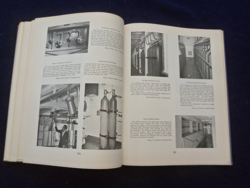 1968 MERCHANT SHIPS, A PICTORIAL STUDY HARDCOVER BOOK BY JOHN LADAGE - KD 8332