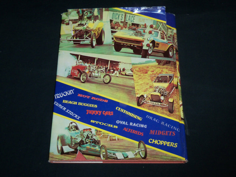 1974 WILD CARS AND BIKES HARDCOVER BOOK BY MIKE HILL - NICE PHOTOS - R 705R