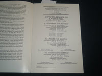 1987 JUILLIARD DANCE ENSEMBLE 35TH ANNIVERSARY - MARTHA HILL PROGRAM - J 4239