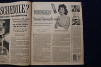 1955 SEP 11 AMERICAN WEEKLY MAGAZINE - SUSAN HAYWORTH ARTICLE & PHOTO - E 23270