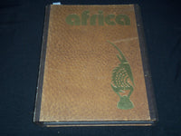 1976 AFRICA BOOK BY DIETER BLUM - - LEOPOLD SEDAR SENGHOR - GISELA BON - #58