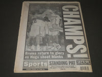 1995 APRIL 4 NEW YORK DAILY NEWS - CHAMPS - UCLA WINS TITLE - NP 2616