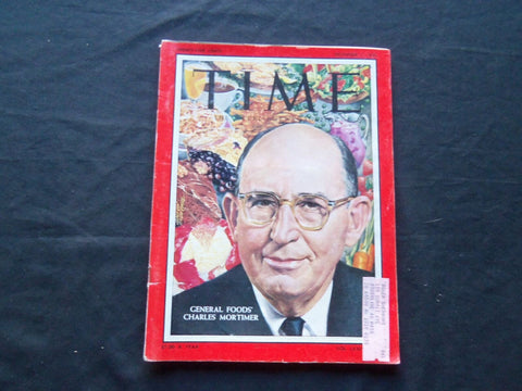1959 DECEMBER 7 TIME MAGAZINE - CHARLES MORTIMER, GENERAL FOODS - T 1719