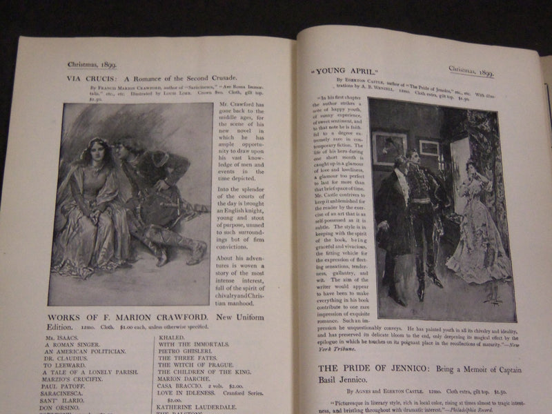 1894-1901 BOOK REVIEWS MAGAZINE LOT OF 9 ISSUES - WR 162