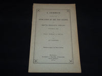 1876 A SERMON DEDICATION OF THE ANDOVER NEW CHAPEL BY EGBERT SMYTH - J 8863