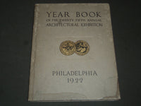 1922 THE PHILADELPHIA ARCHITECTURAL EXHIBITION VOLUME - NICE PHOTOS - KD 3681