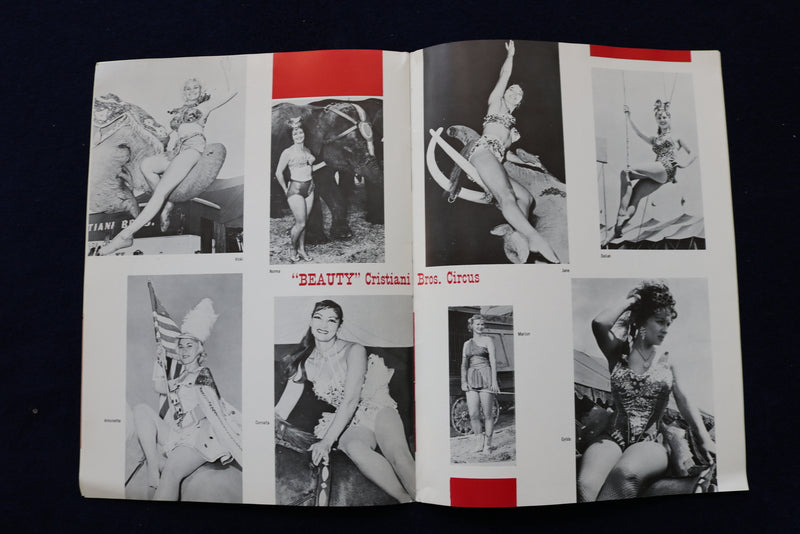 1960'S CRISTIANI BROS. CIRCUS PICTURE BOOK - LOT OF 3 - O 3517