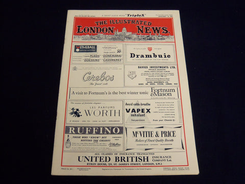 1961 JANUARY 14 ILLUSTRATED LONDON NEWS MAGAZINE - PRES. DE GAULLE - E 8079