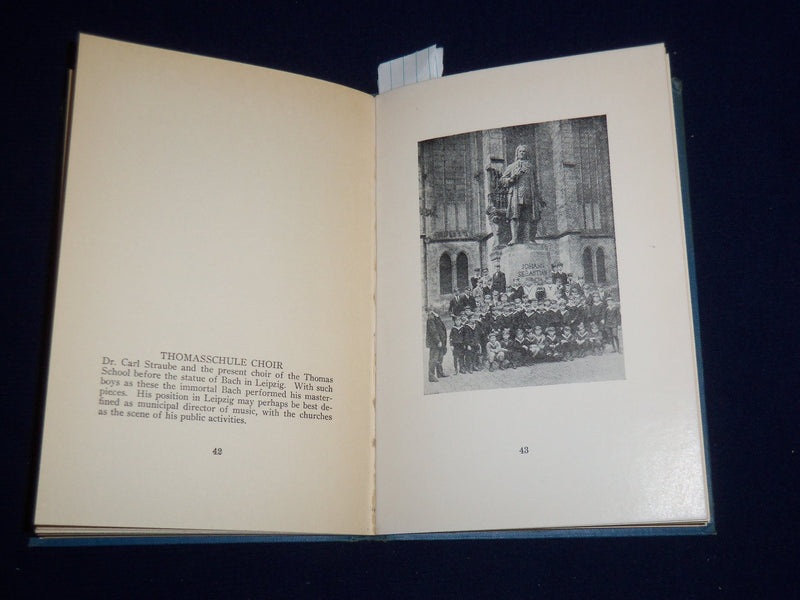 1935 BACH'S LIFE AS HE LIVED IT HARDCOVER BOOK BY T. SCOTT BUHRMAN - KD 1378P