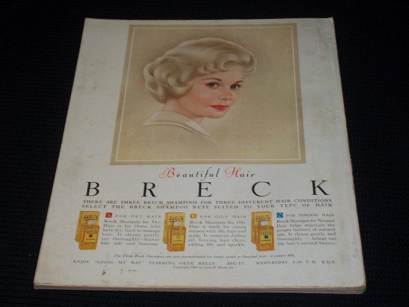 1963 JUNE GOOD HOUSEKEEPING MAGAZINE - VERY NICE FRONT COVER - E 3816