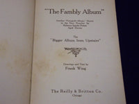1916-1917 THE FOLYGRAFT & FAMBLY ALBUMS BY FRANK WING VOLUME LOT OF 2 - KD 3564