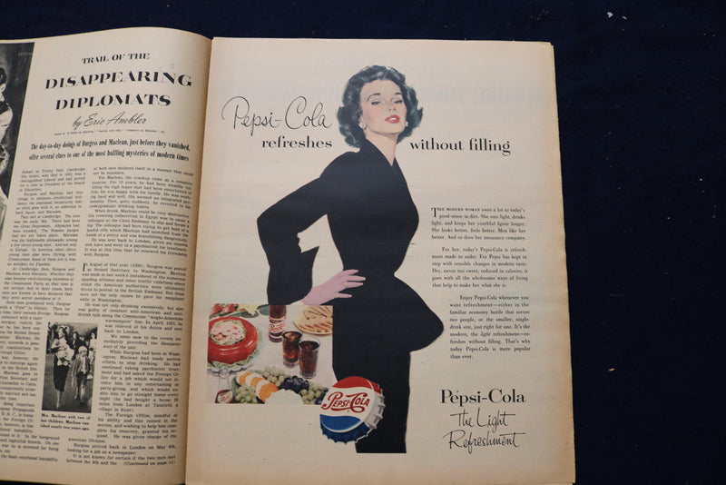 1953 JANUARY 25 AMERICAN WEEKLY MAGAZINE - JANE POWELL AD - E 23241