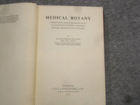 1951 MEDICAL BOTANY BY ALEXANDER NELSON - KD 2758E