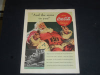 1939 DEC 2 COLLIER'S MAGAZINE - COCA-COLA AD ON BACK COVER - SP 8261