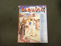1947 JULY ESQUIRE MAGAZINE - NICE ILLUSTRATIONS, COVER AND ADS - ST 2735
