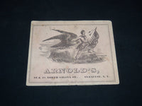 1800'S ARNOLD'S HINTS PRACTICAL AND USEFUL - SYRACUSE NEW YORK - J 9024