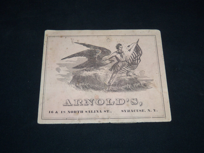 1800'S ARNOLD'S HINTS PRACTICAL AND USEFUL - SYRACUSE NEW YORK - J 9024