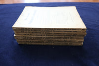 1909-1910 THE JOURNAL OF POLITICAL ECONOMY MAGAZINE - LOT OF 10 - O 3419