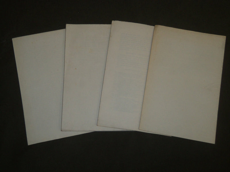 1919-1929 NEW YORK AGRICULTURAL EXPERIMENT STATION BULLETIN LOT OF 4 - J 4823