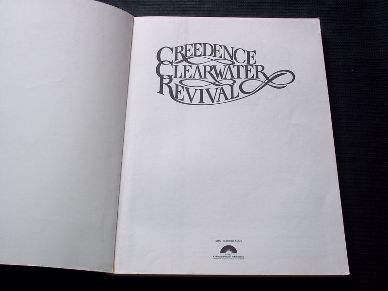 1982 CREEDENCE CLEARWATER REVIVAL SOFTCOVER BOOK - PIANO - VOCAL - R 733V