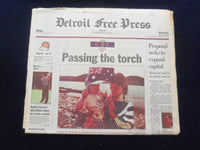 1996 AUG 5 DETROIT FREE PRESS NEWSPAPER - PROPOSAL TO EXPAND CAPITAL - NP 7268