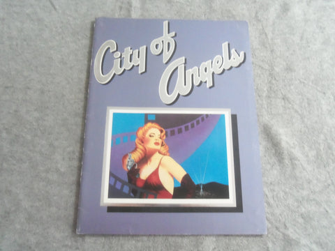1991 CITY OF ANGELS BROADWAY PROGRAM - JAMES NAUGHTON - J 7682