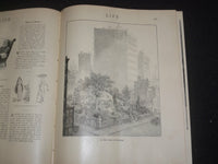 1913 AUGUST 21 LIFE MAGAZINE - THE HIGH COST OF LIVING- ICE CREAM CONES- ST 6491