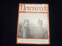 1939 FEBRUARY 9 NEWSWEEK MAGAZINE - FRANCISCO FRANCO'S VICTORY - NW 1154