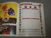 1996 NOVEMBER 14 CENTER ICE MAGAZINE - NJ DEVILS VS. VANCOUVER CANUCKS - ST 6862