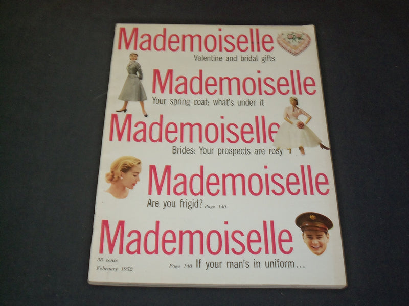 1952 FEBRUARY MADEMOISELLE MAGAZINE - VALENTINE'S - SP 6770