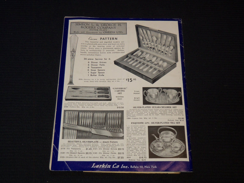 1948 FALL & WINTER LARKIN CATALOG NO. 214 - J 7597