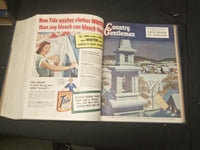 1952 JANUARY-DECEMBER COUNTRY GENTLEMAN BOUND MAGAZINE VOLUME - R 729V