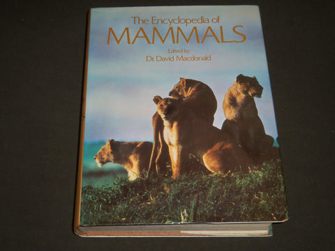 1985 The Encyclopedia of Mammals edited by Dr. David Macdonald Hardcover - I 427