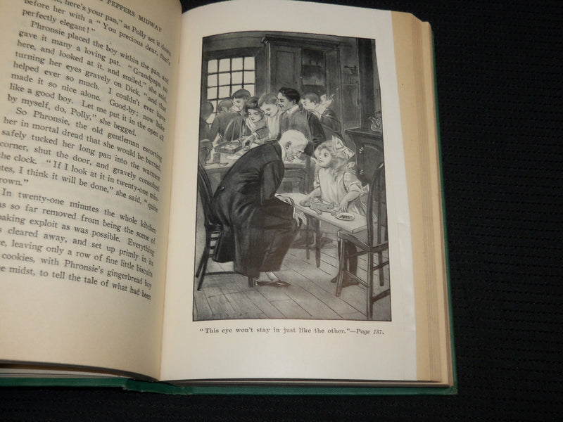 1918 FIVE LITTLE PEPPERS MIDWAY HARDCOVER BOOK BY MARGARET SIDNEY - KD 7292