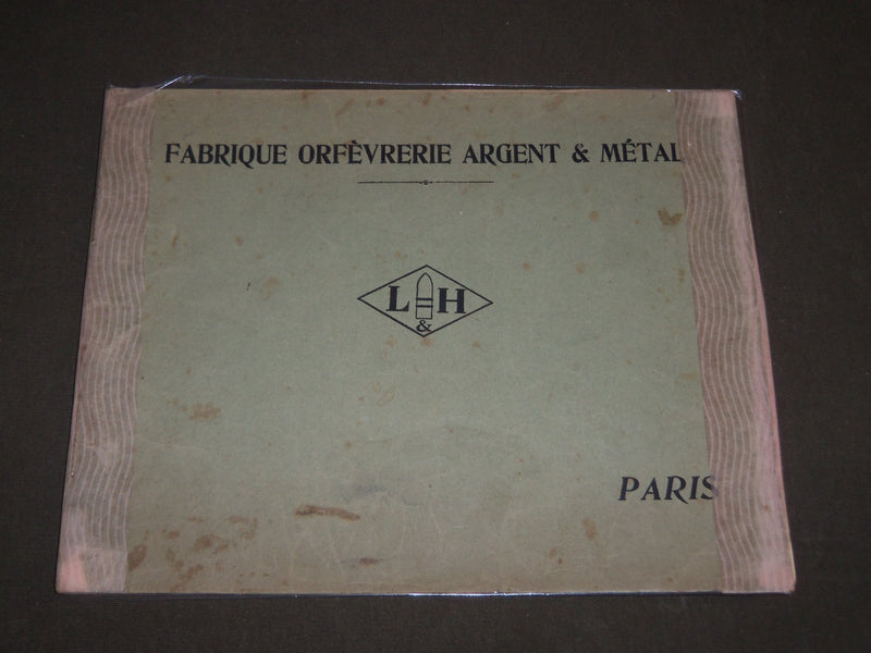 1900'S LOWCAY ET HENRY ORFEVRERIE ARGENT & METAL FRENCH CATALOGUE - FR 358