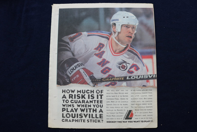 1994 JUNE 30 THE HOCKEY NEWS NEWSPAPER - RANGERS WIN STANLEY CUP COVER - NP 8712