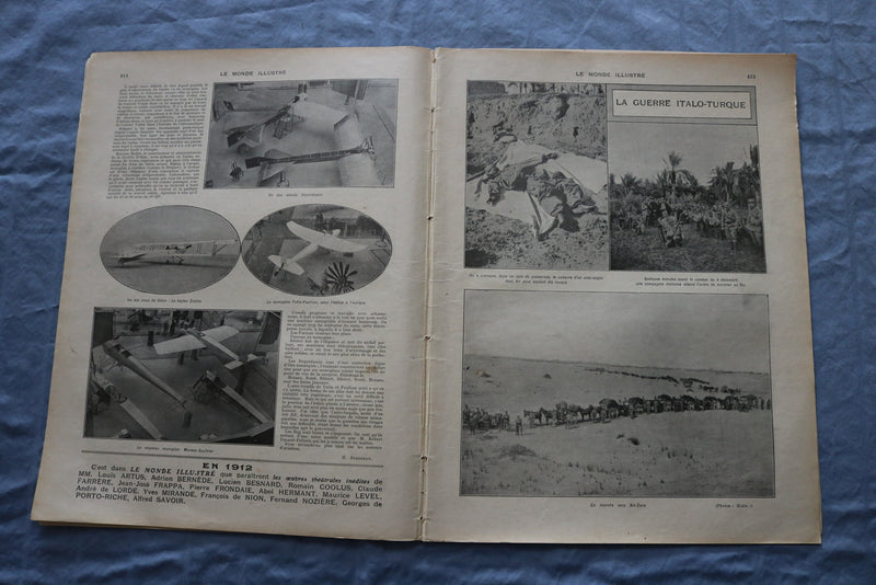 1911 DEC 23 LE MONDE ILLUSTRE MAGAZINE - LA NOEL A BETHLEEM - FRENCH - NP 8430