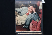 1948-1950 MOVIE STARS SCRAPBOOK - ELIZABETH TAYLOR - KATHERINE HEPBURN - E 24950